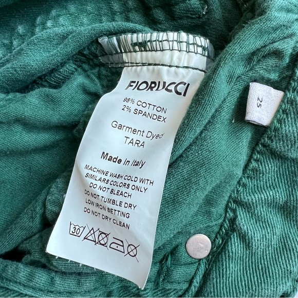 Fiorucci Tara Jeans in Green - Picture 4 of 5